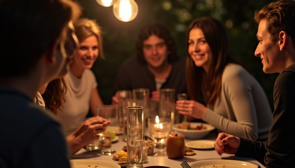 Les clés pour engager une conversation mémorable lors d'un dîner