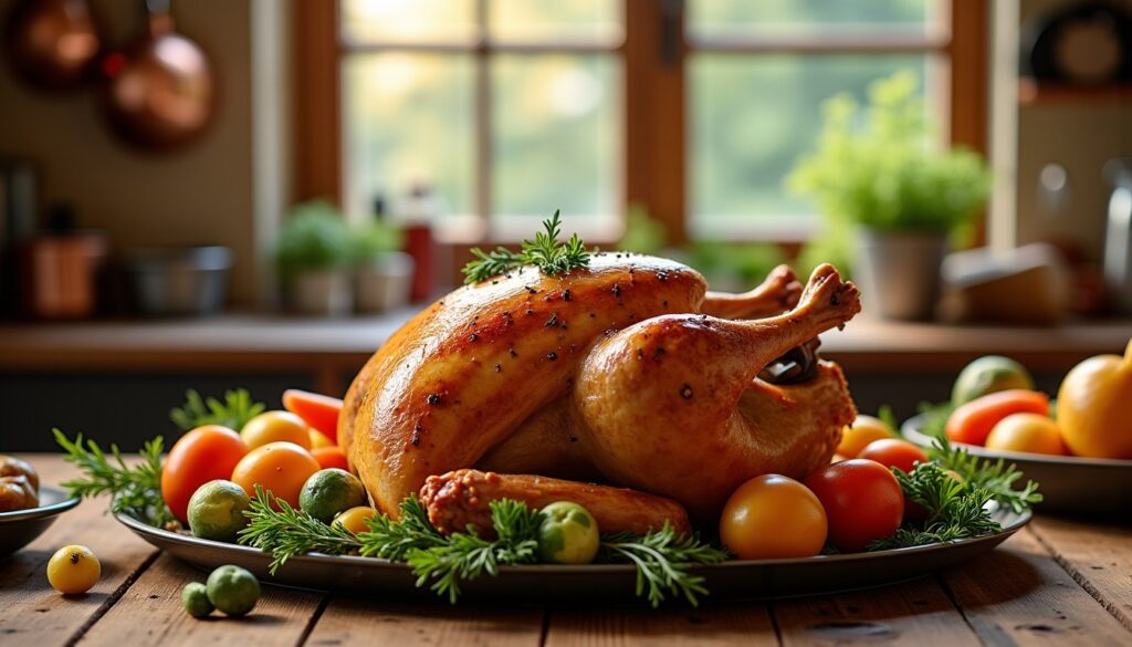 Les clés d’une dinde rôtie réussie : recettes savoureuses et conseils de chef