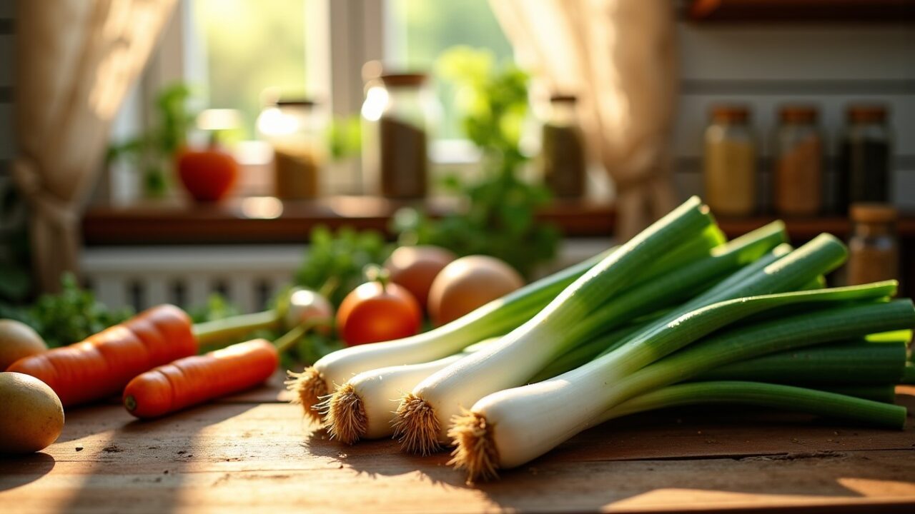 Le poireau dévoilé : bienfaits nutritifs, recettes savoureuses et astuces de saison à ne pas manquer