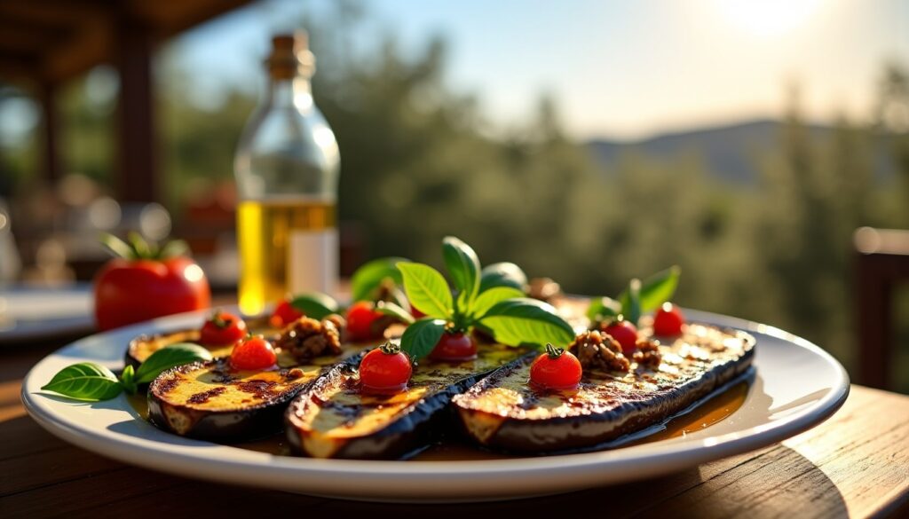 Aubergines grillées à l’italienne : un voyage gourmand aux saveurs authentiques