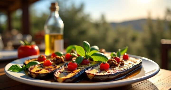 Aubergines grillées à l’italienne : un voyage gourmand aux saveurs authentiques