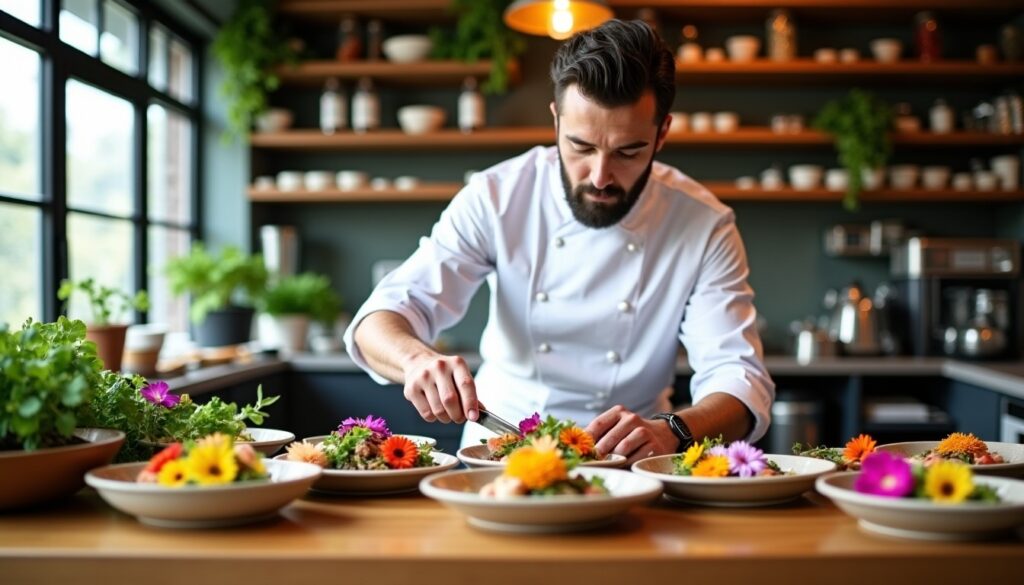 Éveillez vos papilles : Maîtrisez l’art de sublimer vos recettes grâce aux fleurs comestibles éclatantes