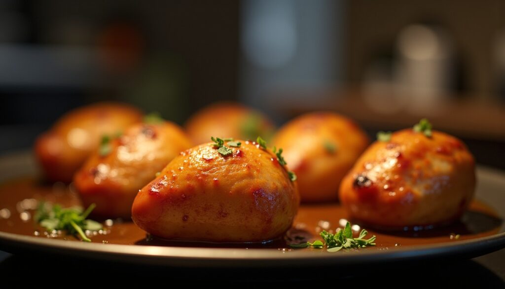 Découvrez l'art de réussir des pilons de poulet au four avec une peau irrésistiblement croustillante !