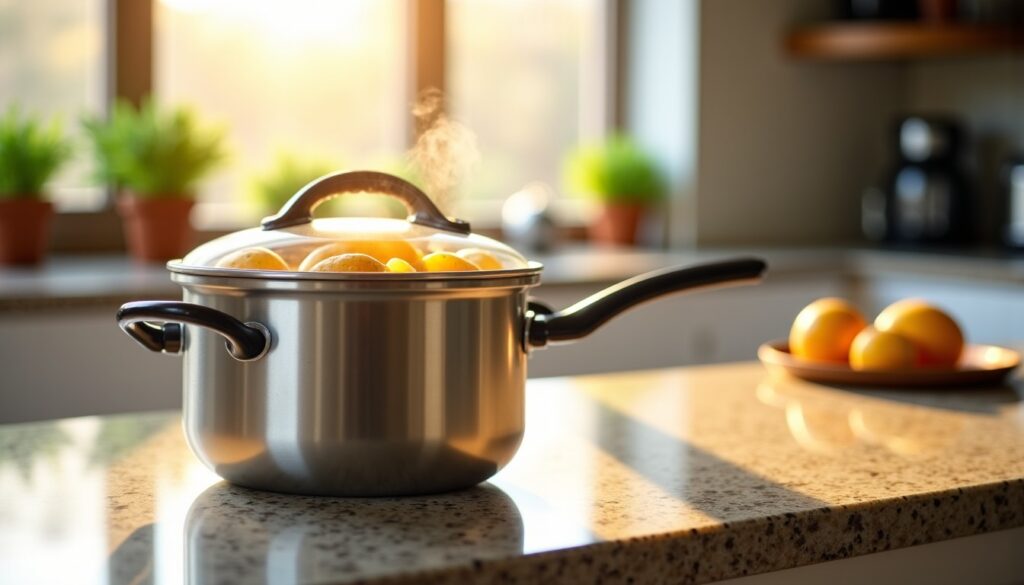 Pommes de terre en 5 minutes chrono : la magie de la cocotte-minute révélée !