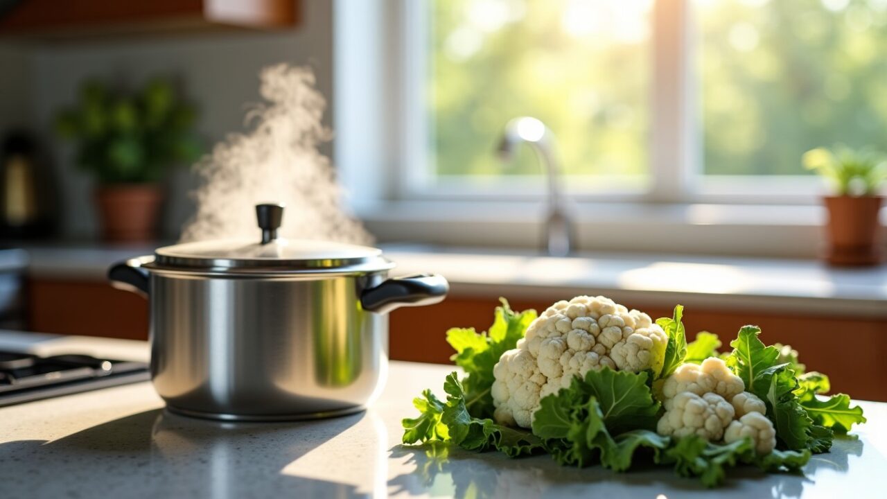 Découvrez comment réussir à coup sûr la cuisson du chou-fleur en cocotte-minute grâce à notre guide complet