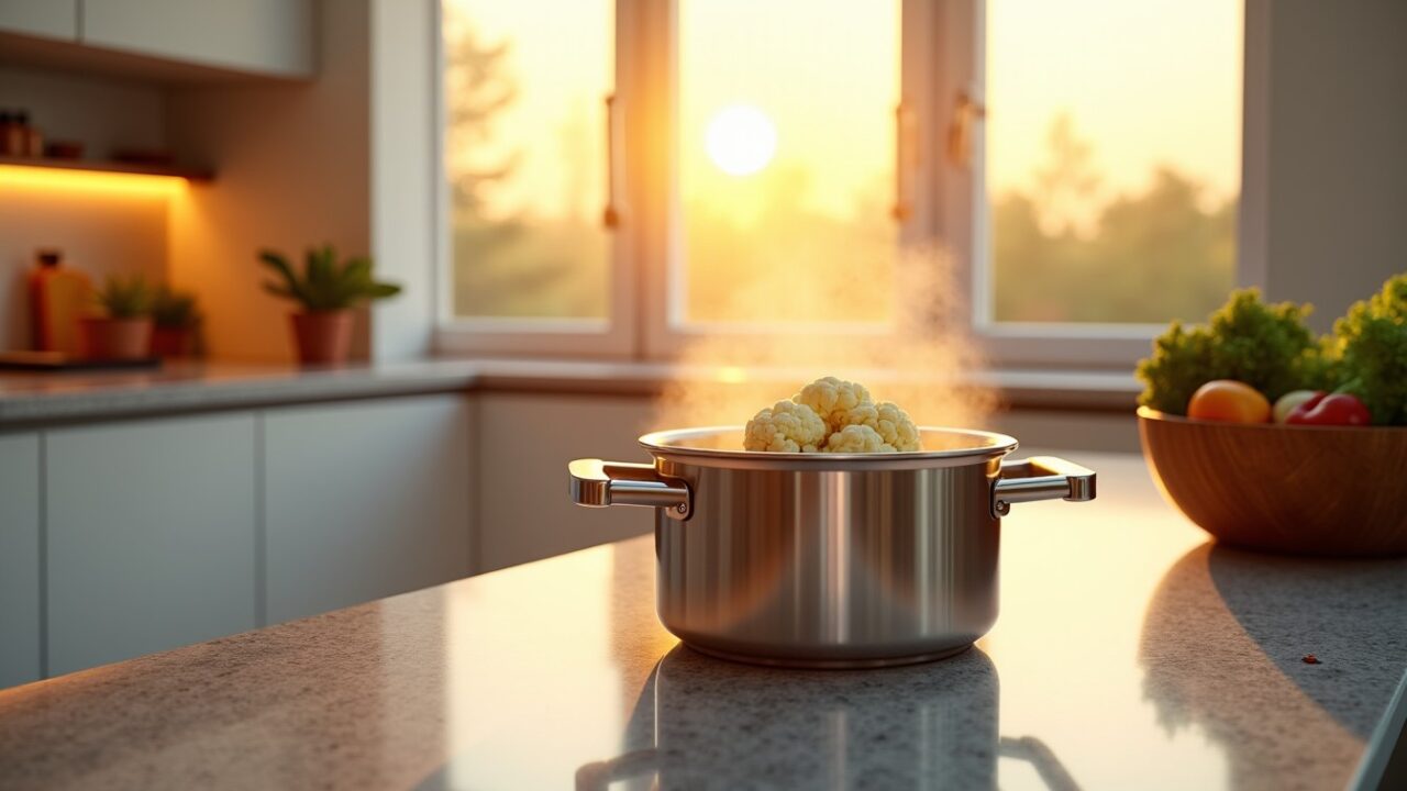 Chou-fleur à la cocotte-minute : l&rsquo;astuce révolutionnaire qui transforme la cuisine contemporaine