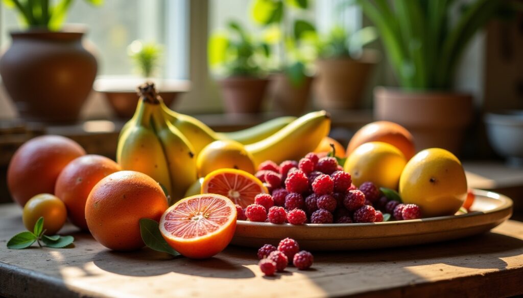 Explorez notre sélection savoureuse de fruits exceptionnels commençant par la lettre E