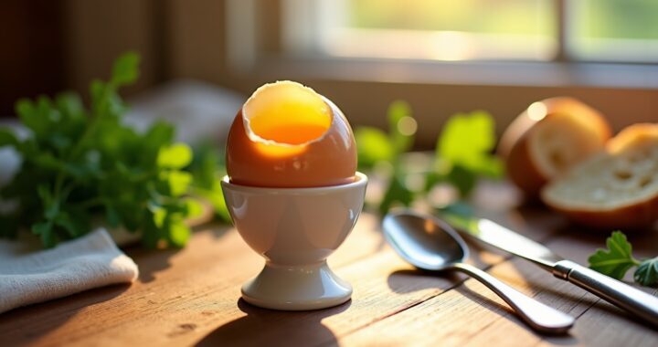 Le secret d&rsquo;un timing parfait pour une cuisson impeccable de l&rsquo;œuf à la coque