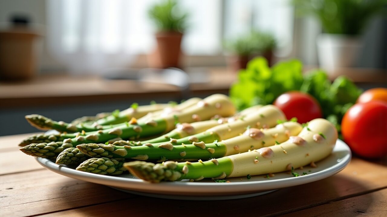 L&rsquo;art de sublimer les asperges blanches : guide complet des cuissons à l&rsquo;eau, à la vapeur, à la poêle et au four