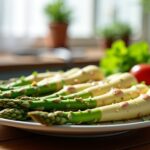 L'art de sublimer les asperges blanches : guide complet des cuissons à l'eau, à la vapeur, à la poêle et au four