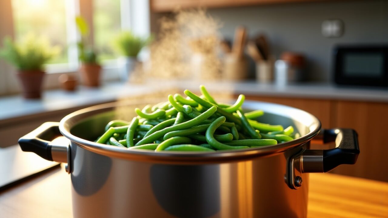 Haricots verts en cocotte-minute : le secret pour une cuisson rapide et pleine de saveurs