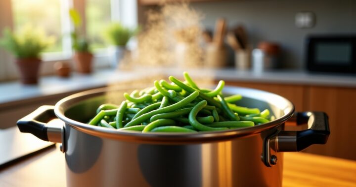 Haricots verts en cocotte-minute : le secret pour une cuisson rapide et pleine de saveurs
