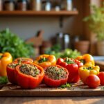 Délices Végétariens : L'art des Légumes Farcis pour un Festin Plein de Saveurs
