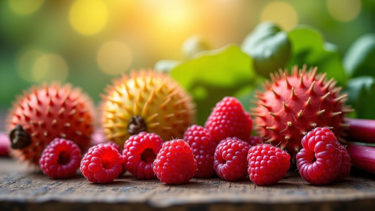 Explorez l&rsquo;univers des fruits commençant par la lettre R : un voyage savoureux et inédit