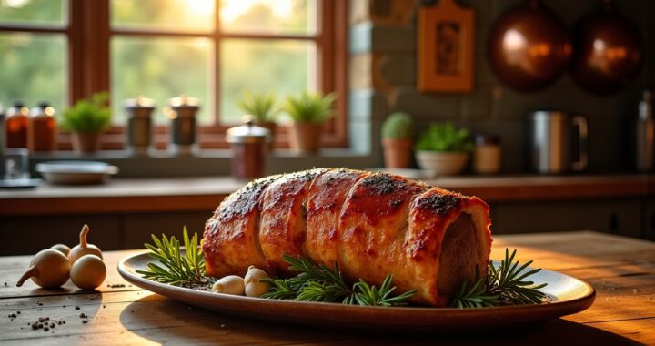Les secrets pour un rôti de porc au four parfaitement doré et tendre
