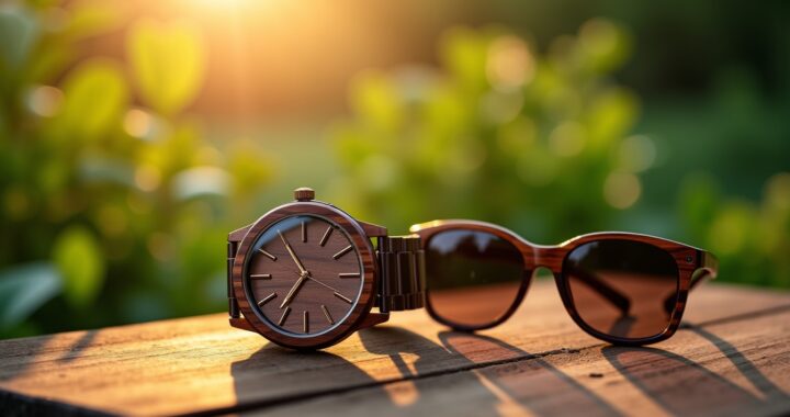 Charme Bois : Explorez notre collection exclusive de montres et lunettes de soleil en bois véritable