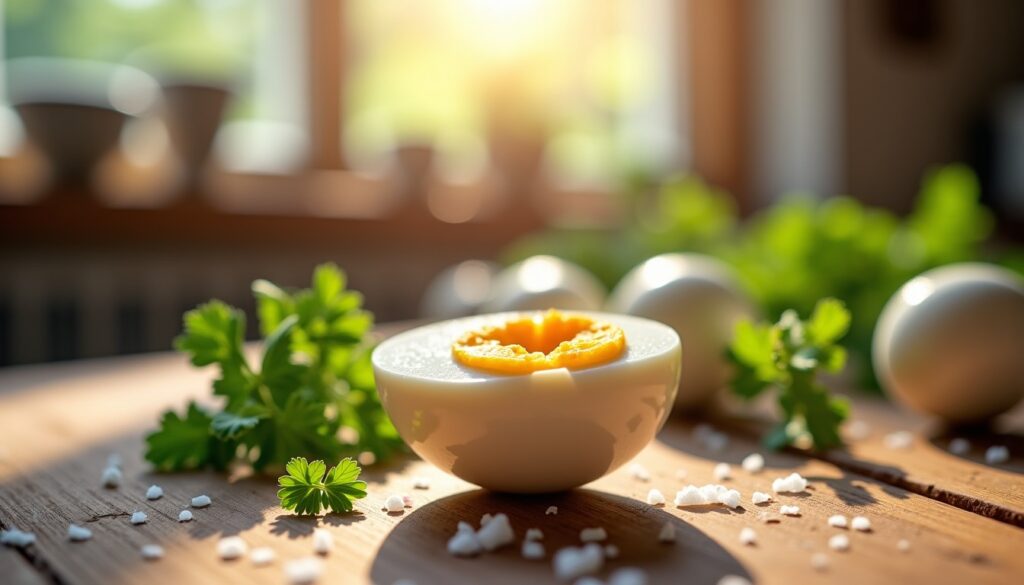 Œuf dur réussi à coup sûr : techniques et secrets pour une cuisson parfaite