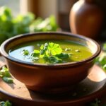 Soupe de printemps à l’oseille : une explosion acidulée pour régaler vos papilles