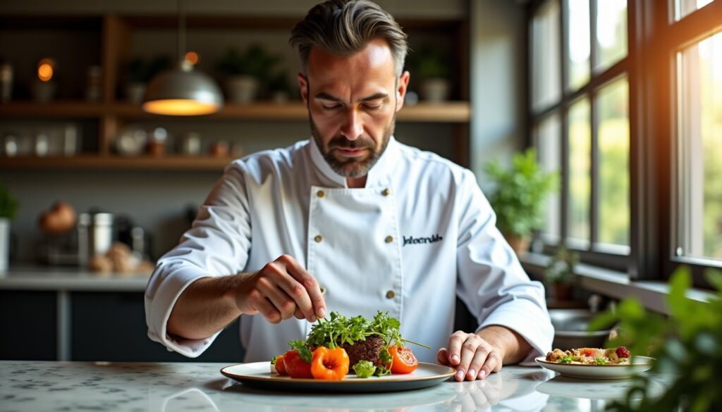 Découvrez l’art culinaire raffiné de John Sacuto à travers son menu d’exception