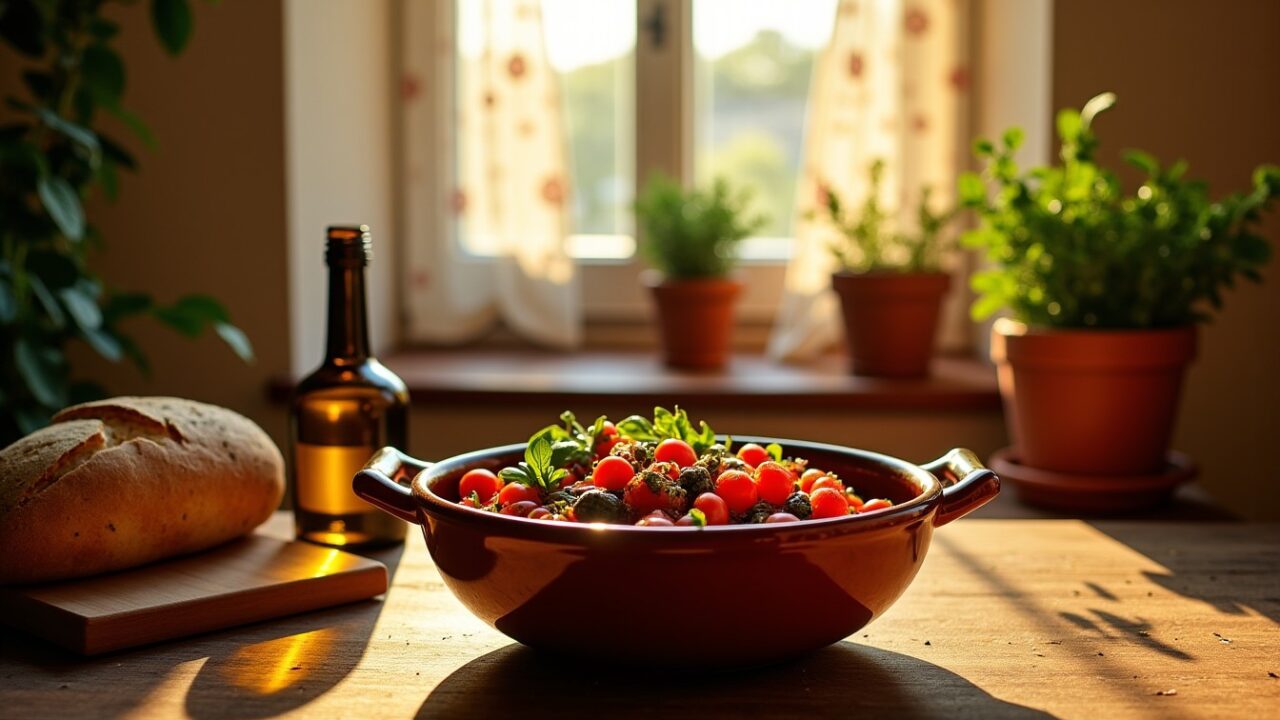 Caponata Sicilienne : L’Art des Aubergines, des Câpres et des Saveurs Authentiques de Sicile