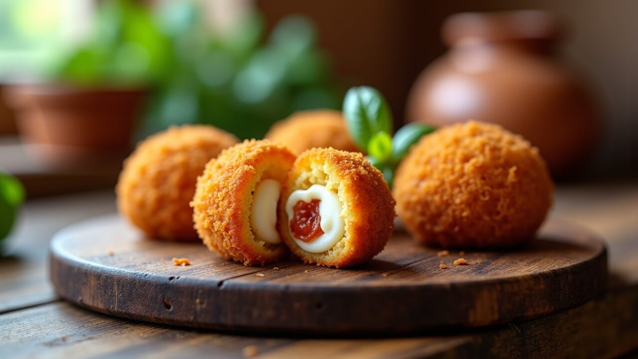 Arancini italiens : découvrez les croquettes de riz moelleuses et leurs délicieuses variantes