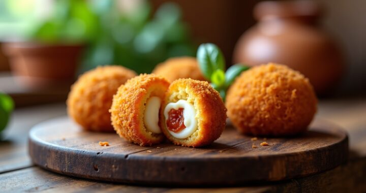 Arancini italiens : découvrez les croquettes de riz moelleuses et leurs délicieuses variantes