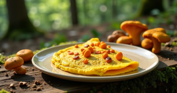 Omelette aux girolles : un trésor forestier à déguster sans retenue