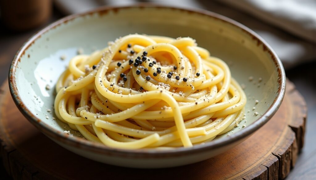 Crème Cacio e Pepe : une sauce veloutée au pecorino et poivre noir