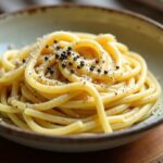 Crème Cacio e Pepe : une sauce veloutée au pecorino et poivre noir