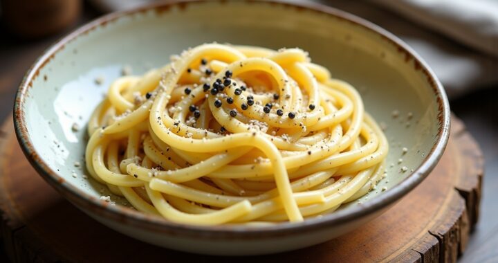 Crème Cacio e Pepe : une sauce veloutée au pecorino et poivre noir