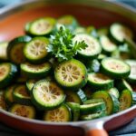 Courgettes sautées à l’ail et au persil : une recette rapide alliant fraîcheur et simplicité