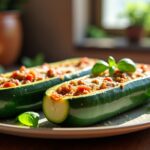Courgettes farcies à l’italienne : recettes traditionnelles et savoureuses options végétariennes