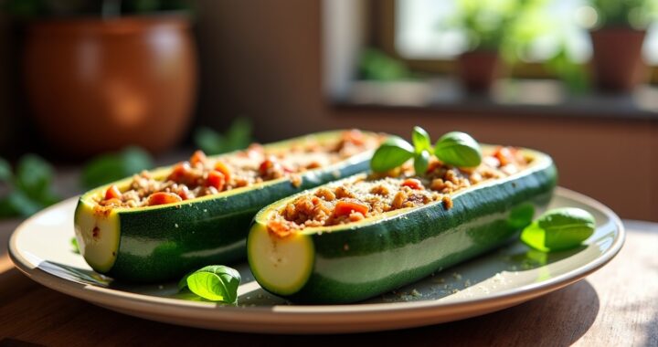 Courgettes farcies à l’italienne : recettes traditionnelles et savoureuses options végétariennes