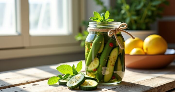 Courgettes marinées à l&rsquo;italienne : une conserve parfumée façon Ligurie