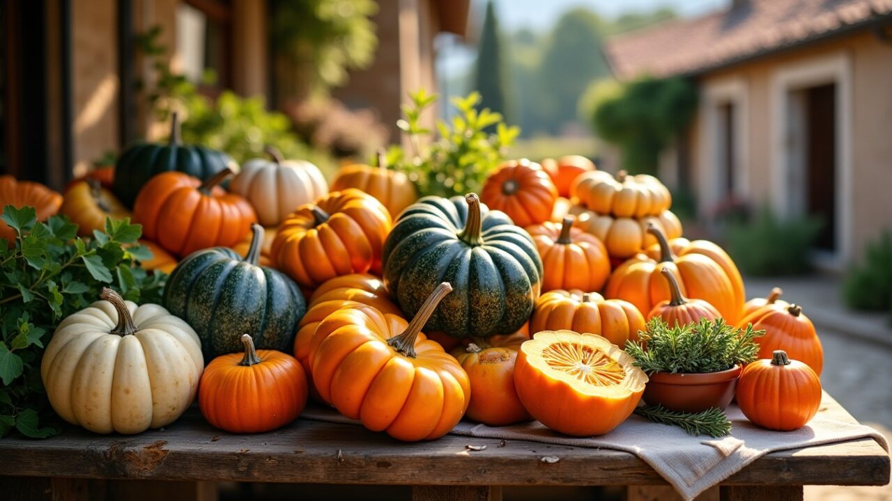 La courge en Italie : guide complet des variétés, du vocabulaire et des recettes traditionnelles