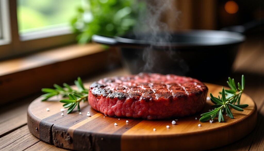 Le steak haché dévoilé : secrets de saveurs, techniques de cuisson et recettes incontournables