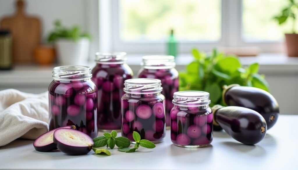 Conservation des aubergines en bocaux stérilisés : guide pratique pour réussir la mise en bocaux
