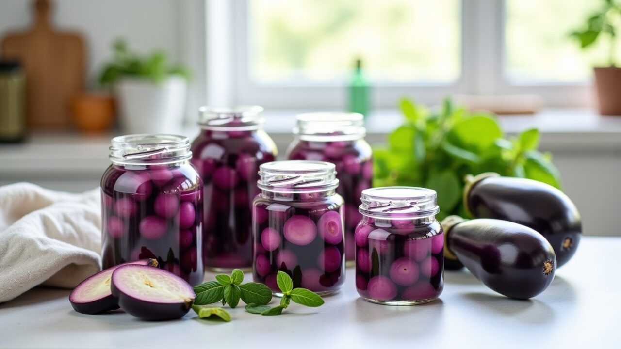 Conservation des aubergines en bocaux stérilisés : guide pratique pour réussir la mise en bocaux