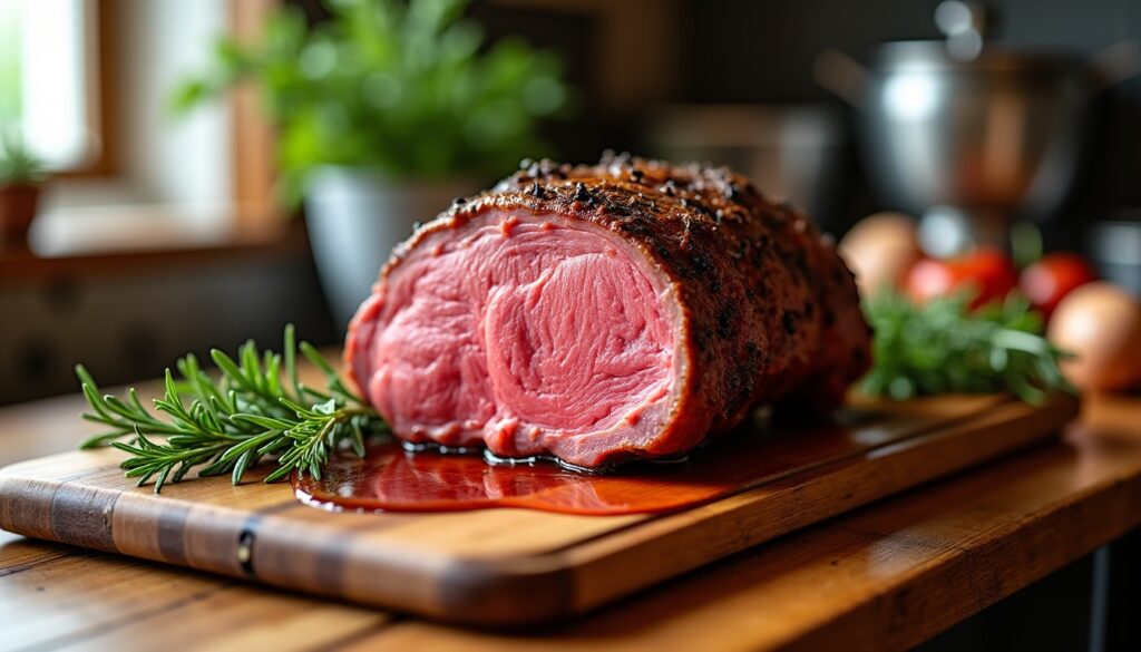Maîtrisez l’art du rosbeef : astuces pour une cuisson parfaite, tendre et pleine de saveurs