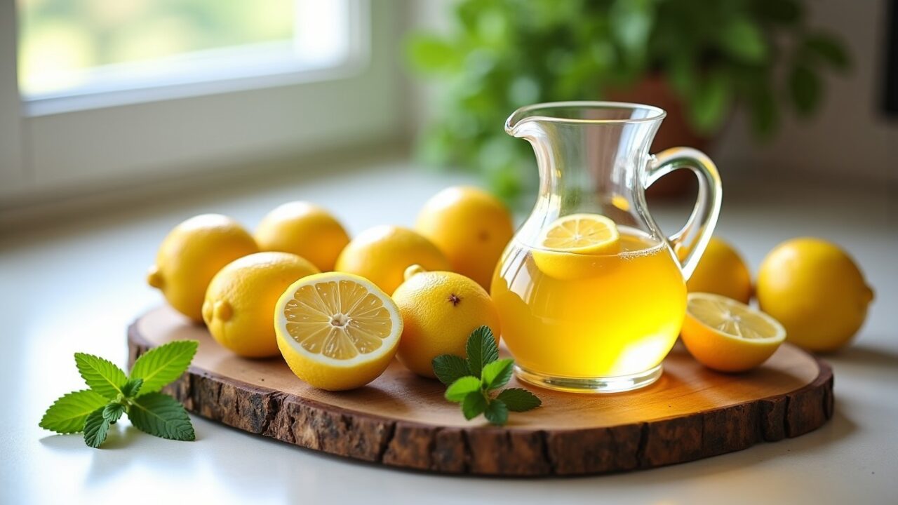 Recette express du sirop de citron : facile, rapide et multi-usages