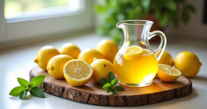 Recette express du sirop de citron : facile, rapide et multi-usages