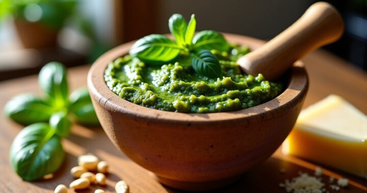 Pesto maison : recettes, techniques et déclinaisons gourmandes