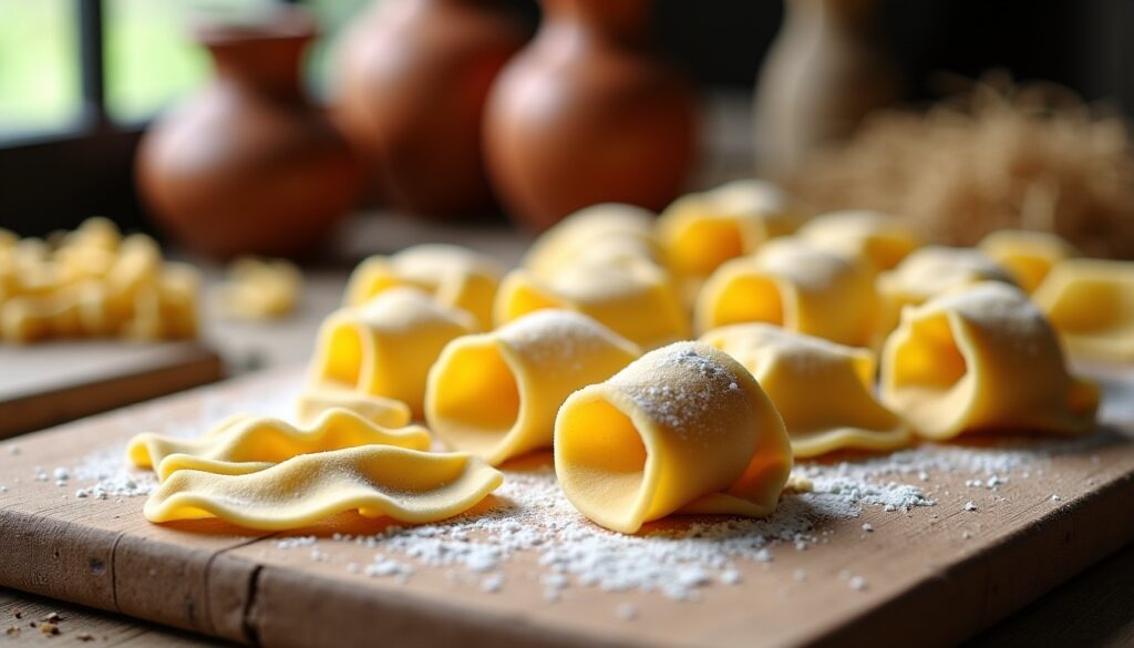 Garganelli : Découvrez les pâtes artisanales roulées typiques d’Émilie-Romagne
