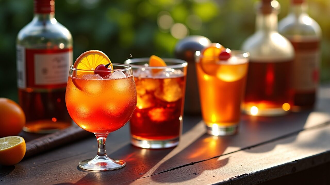 Cocktails italiens : Les incontournables classiques et leurs recettes authentiques à maîtriser