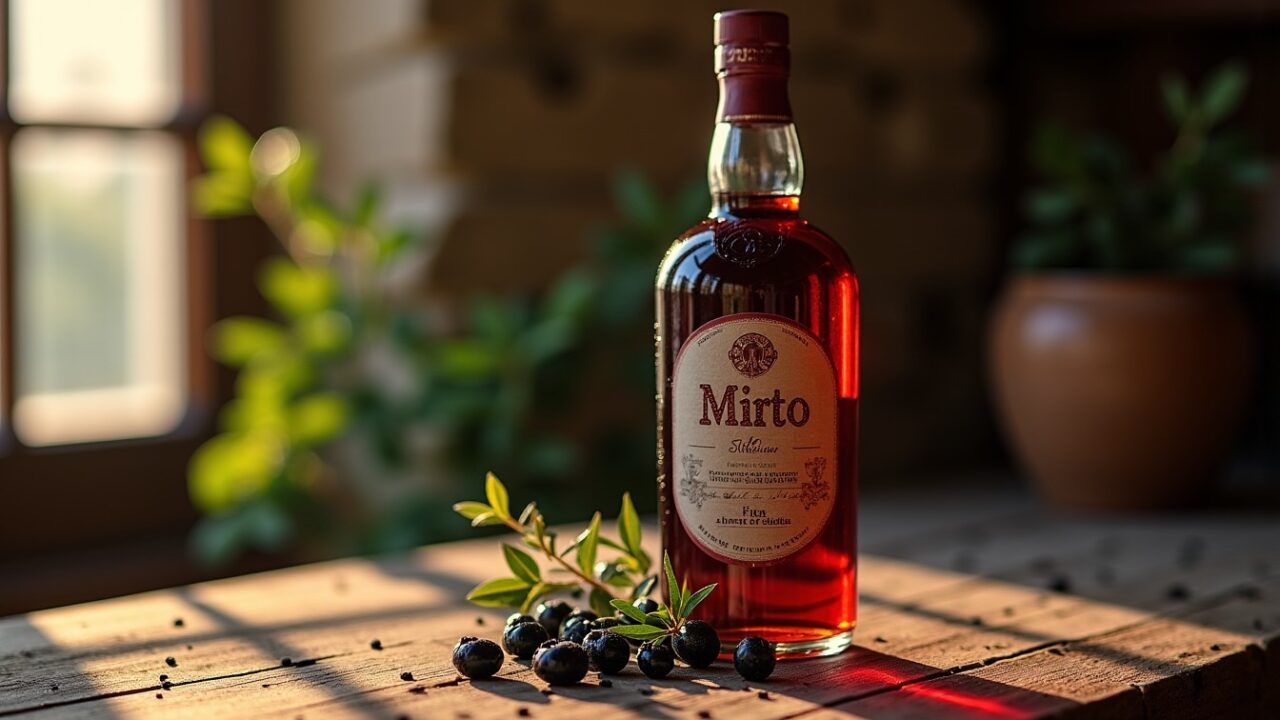 Mirto Sarde : Découvrez l&rsquo;Art et les Secrets de la Liqueur de Myrte