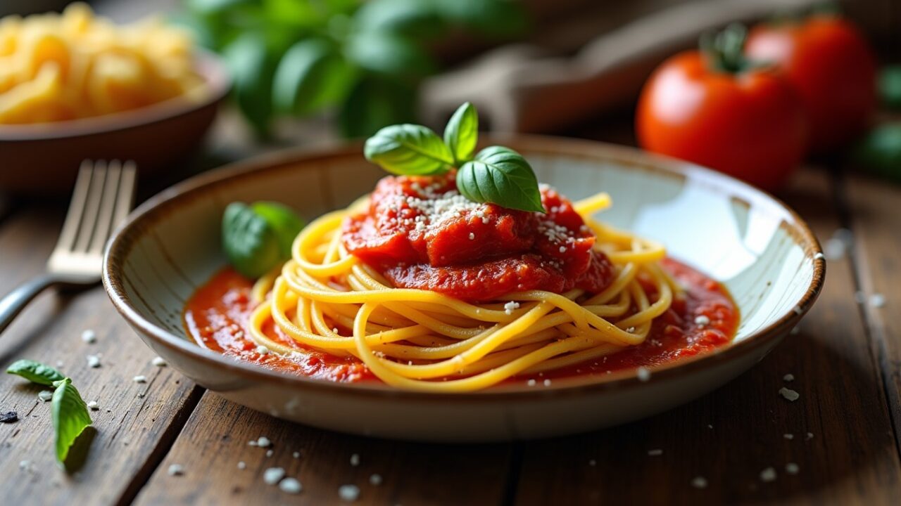 Chitarra maison : pâtes artisanales et sauce parfaite pour sublimer le plat