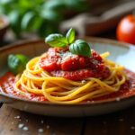 Chitarra maison : pâtes artisanales et sauce parfaite pour sublimer le plat