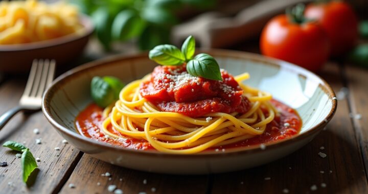Chitarra maison : pâtes artisanales et sauce parfaite pour sublimer le plat