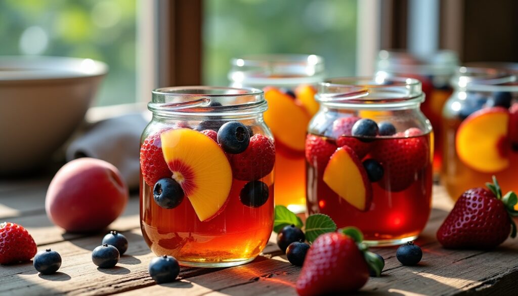 Macération : découvrez les temps idéaux pour chaque fruit