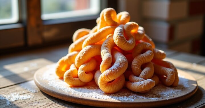 Chiacchiere : délices croustillants de Carnaval à la vénitienne
